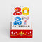 2027 colorful desk calendar with scandinavian folk floral print
