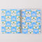 blue folk floral interior pages