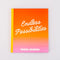 orange and pink ombre travel journal with white 'endless possibilities' typography across the front