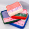 scattered set of 4 packing cubes: silly little things, sweet little things, bobs and things, and bits and bobs