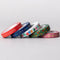 set of 5 colorful washi tape with various prints and typography
