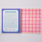 interior word search and pink plaid pages