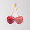 realistic cherry sticker
