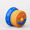 side view of pancake kitchen timer with red heart strawberry eyes, butter nose, or blueberry smile
