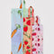flattened set of three 3d zip set: small cherries, medium strawberries and large carrots
