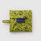 packaged chartreuse paisley standard baggu