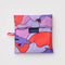 packaged multicolor big baggu with purple dolphin print