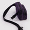 side view of fig (deep purple) fanny pack