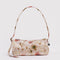 nylon loaf bag with cream ground and abstract floral print