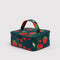 deep sea small cosmetic bag with strawberry print