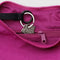 interior of deep fuchsia small crescent bag