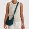 model carrying deep sea small crescent bag