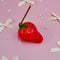 small strawberry shaped incense holder