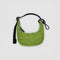 green grass mini crescent bag charm