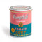 packaged tin andy warhol campbell soup can with colorful crayons and sharpener