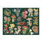 completed 1000 piece puzzle with various colorful mushrooms