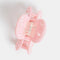 top view of light pink small octopus hair claw