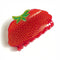 red mega strawberry hair claw