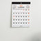 month of january of 2027 penco wall board calendar of the old school hanging on the wall