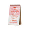 retro inspired Japanese art desk calendar
