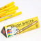 set of 5 water based brush writer brush tip pens: black, red, blue, yellow, green