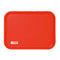 red lunch inspired tray