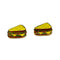dainty deli sandwich shaped stud enamel earrings