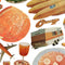 up close of colorful items 'bit and bobs' print