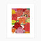 colorful jello mold print
