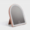 terracotta LED arch desk mirror