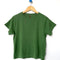 artichoke relaxed fit tee with a slight crop on a hanger