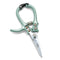 stainless steel garden shears with sage handle