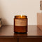 7.2 oz standard candle in a sweet grapefruit scent on a table