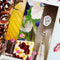 interior pages of wrapping paper book