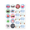 colorful stickers!
