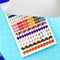 model showing interior sticker pages of pretty planner stickers book