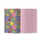 interior various patterns of junk journal cover of scrapbooking paper booklet
