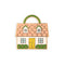 colorful house magnetic needle holder