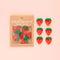 strawberry 1" large buttons