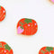 tomato pincushion magnetic needle holder