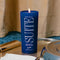 blue vacation sunscreen suite pillar candle