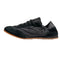 side view of black super low pro collapsible sneaker