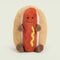 hot dog in bun warmie plush