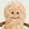 up close of peanut warmie plush
