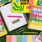 multicolor week to week desktop notepad
