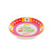 poker chip trinket tray with colorful print with 'the lucky lady casino $500' across the front laying flat
