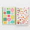 sticker sheet and 'museum of you' pages