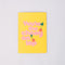 yellow 'you're the cherry on the top' rough draft notebook