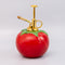 ceramic tomato plant mister with gold pump