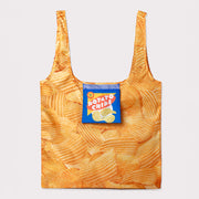 potato chip printed reusable bag with pouch